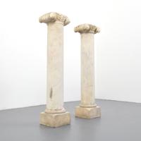 2 Large Attica Marble Greek Columns - Sold for $1,920 on 06-02-2018 (Lot 35).jpg